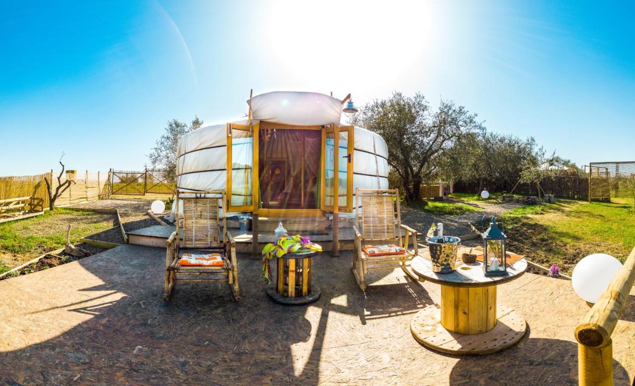2 Cuori E 1 Yurta Glamping In Tuscany - Adults Only アッシャーノ エクステリア 写真