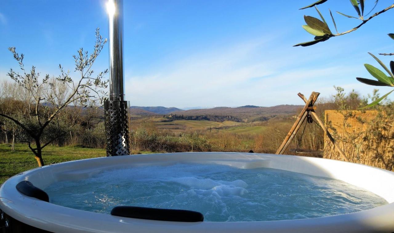 2 Cuori E 1 Yurta Glamping In Tuscany - Adults Only アッシャーノ エクステリア 写真